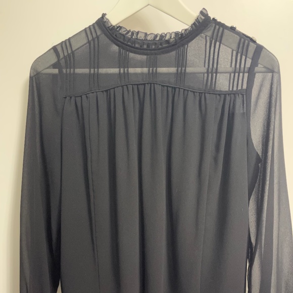 Aritzia - Wilfred Lourdes Blouse - Black - Size XXS - Picture 3 of 6